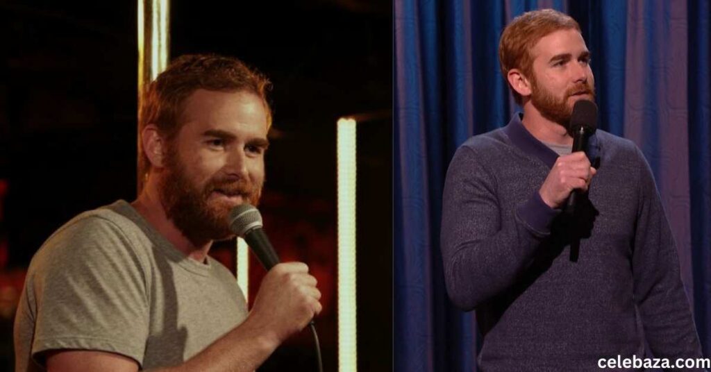 What are the sources of Andrew Santiny income apart from comedy